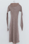 marc le bihan slim fit stretch dress 21966 E23 ROSE ANCIEN